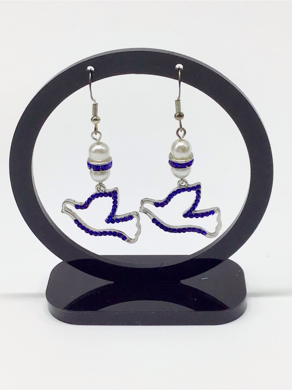 Zeta Phi Beta Dove Earrings